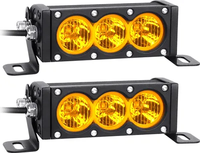 Immagine prodotto di Striscia luminosa a LED, potenza 30-300W, impermeabile IP68, 2x6in 30W giallo