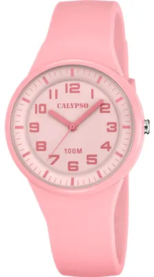 Produktbild von Calypso Damenuhr Analog aus Kautschuk Rosa