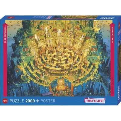 Immagine prodotto di Puzzle HEYE That'è la vita: profondo 2000 pezzi