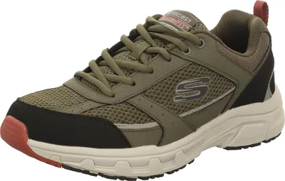Produktbild von Skechers Herren-Sneaker RELAXED FIT OAK CANYON - VERK Oliv-Grün-Schwarz, Farbe:grün, EU Größe:45