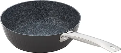 Produktbild von Judge Evertough Frittierpfanne, Edelstahl/Aluminium, 24 cm, Schwarz/Silber