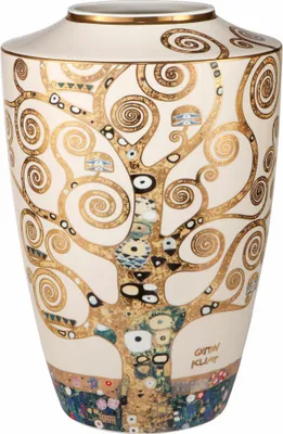 Image de Goebel Gustav Klimt - Der Lebensbaum (Vase, Porzellan)