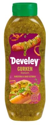 Obrázek produktu pro Develey okurková omáčka s křupavými kousky zeleniny 875ml