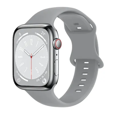 Obrázok produktu pre BStrap Smooth Silicone remienok na Apple Watch 38/40/41mm, gray