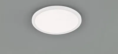 Zdjęcie produktu dla Plafon LED okrągły CAMILLUS biały 24W Ciepła biel 2000lm tworzywo sztuczne wym:3x40x40cm IP44 RL
