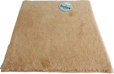 Produktbild von Batex WC Vorleger Toilettenvorleger Badematte Bad Teppich 55x55cm OLBIA apricot