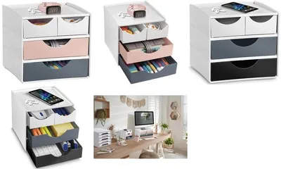 Immagine prodotto di Cassettiera mini CEP MyCube mineral 4 cassetti