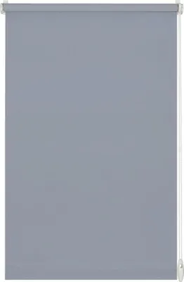 Produktbild von Gardinia EasyFix Rollo ohne Bohren 75x150 cm rauchblau inkl. Klemmträger