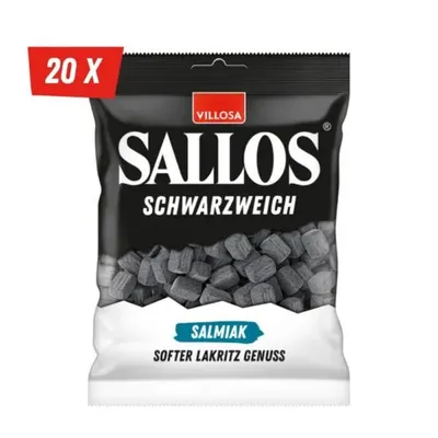 Produktbild von Villosa Sallos Milde Salmiak (20 x 200 g)