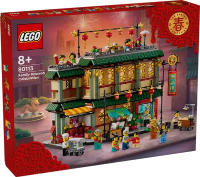 Produktbild von LEGO Chinese Festivals Family Reunion Celebration 80113, Bausatz, 8 Jahr(e), Kunststoff, 1823 Stück(e), 4,35 kg