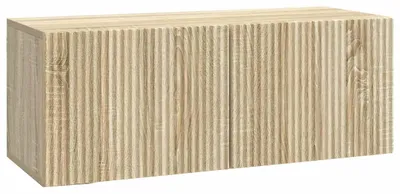 Produktbild von vidaXL Wandmontierter TV-Schrank 78,5 x 31 x 30 cm Sonoma-Eiche