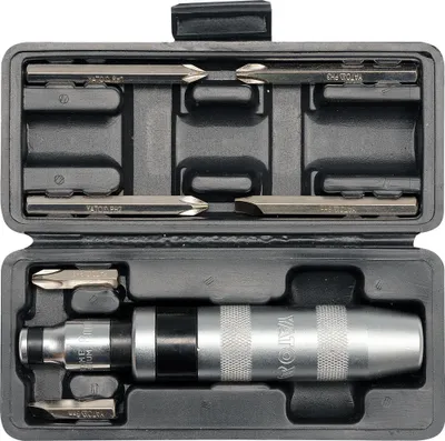 Produktbild von YATO SCHLAGSCHRAUBENDREHER + BITS 6-tlg. 2802