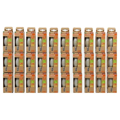 Produktbild von Osram LED Classic B40 E14 2,2W/827 Filament Frosted 30er-Pack