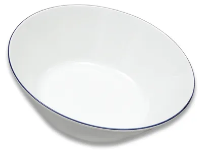 Produktbild von Thun 1794 Tom, Kompottschale, tschechisches Porzellan, 24 cm, blaue Linie, Thun