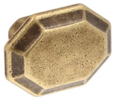 Produktbild von Knopf für Möbel aus Zamak, Durchmesser 38 mm x 25, im Stil von Florenz, antik. Set mit 6 Stück