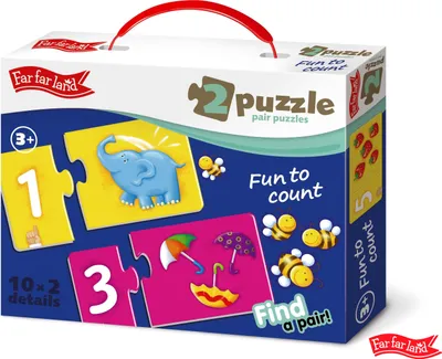 Produktbild von Far Far Land Puzzle zum Zuordnen 10 Bilder