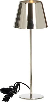 Produktbild von Kaheku Lampe Somerset Messing vernickelt, Durchmesser 18 cm, Höhe 50 cm 939001993