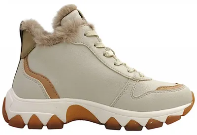 Imagen del producto de Bagatt Yuki: Botas de cordones para mujer, color beige, estilo casual