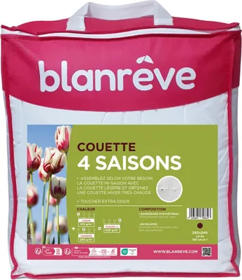 Obrázok produktu pre Perina BLANReVE, 4 ročné obdobia, 260 x 240 cm, 420 g/m², biela