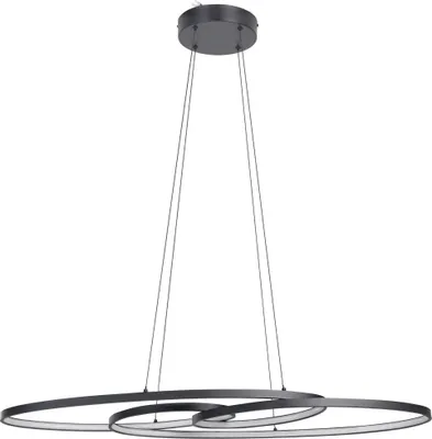 Produktbild von Eglo LED Pendelleuchte Gianella schwarz weiß 100 x 36 x 120 cm