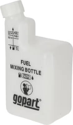 Image de Bouteille d'un litre pour mélanger le carburant et l'huile dans les moteurs à deux temps