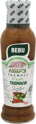 Produktbild von Kula Tkemali gruen pikant 365g