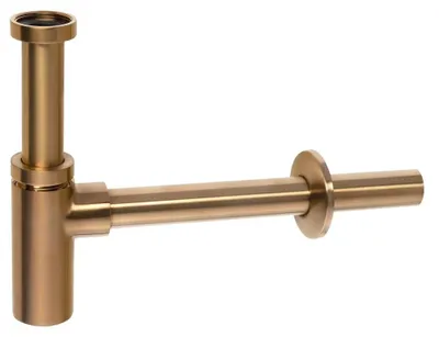 Immagine prodotto di Sifone lavabo 5/4", scarico 32 mm, rotondo, rame opaco