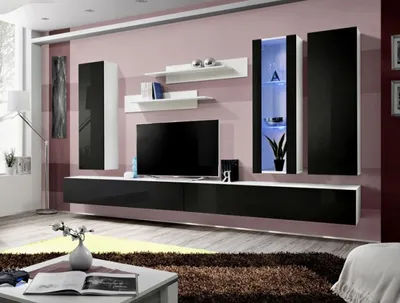 Produktbild von MOB, Obývací stěna - Ferryhill - 23 WS FY E4 (s osvětlením)