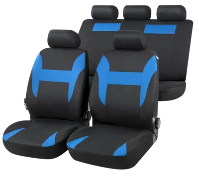 Immagine prodotto di CarComfort coprisedile auto Nampa set completo blu, 13423