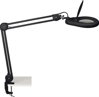 Produktbild von MAUL Lupenleuchte MAULviso LED 6.500 K Standfuß schwarz