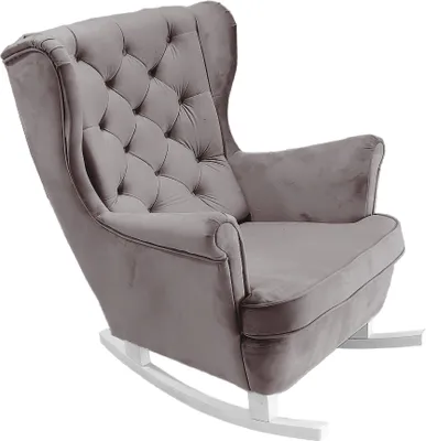 Produktbild von DomoHome Relaxsessel Armlehnensessel Armlehnen Fernsehsessel Loungesessel Polstersessel Couchsessel Armsessel Chair Wohnzimmersessel Ohrensessel | 102x81x95cm | Grey_29841