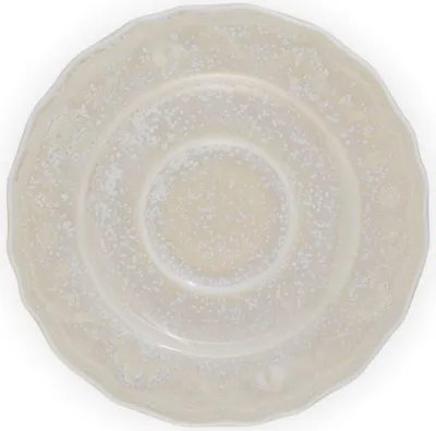 Produktbild von VERLO POEM OAT Untertasse 12,5 cm – Kleine Untertasse in Oat (Cremefarben), Elegantes Modernes Design, Hochwertige Keramik