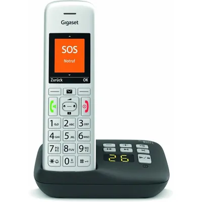 Productafbeelding van Gigaset S30852-H2928-C102 Gigaset E390A silber int.