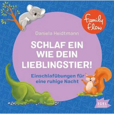 Produktbild von FamilyFlow. Schlaf ein wie dein Lieblingstier