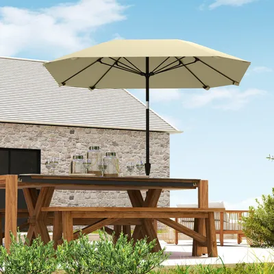 Productafbeelding van Parasol - Tuinparasol - Balkonparasol - Stokparasol - Waterafstotende Parasol - 2,3 Meter