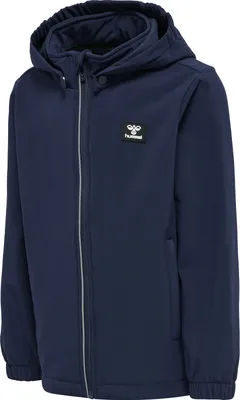 Produktbild von hummel hmlMARS SOFTSHELL JACKET - BLACK IRIS - 104/110
