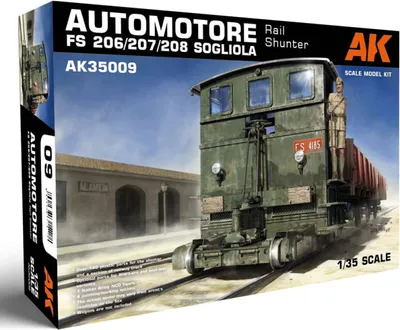 Productafbeelding van Automotore Fs 206/207/208 - Rangeerlocmotief / 1:35