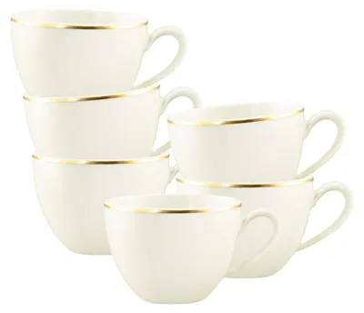 Produktbild von Seltmann Weiden Savona Kaffeetasse 270 ml Goldlinie 6er Set