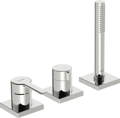 Obrázok produktu pre Hansa prefabrikovaná inštalačná súprava pre vaňu/sprchu HANSARONDA chróm, 03419483