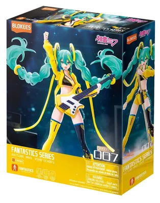 Produktbild von Blokees Fantastics Series Hatsune Miku, 14 Jahr(e), Mehrfarbig, Acrylnitril-Butadien-Styrol (ABS)