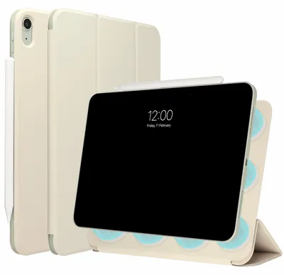 Produktbild von imoshion Magnet-Hülle für das Apple iPad 11 (2025) 11 Zoll A16 / iPad 10 (2022) 10,9 Zoll – Beige