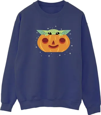 Produktbild von Star Wars - "The Mandalorian" Sweatshirt für Damen BI39418 (L) (Marineblau)