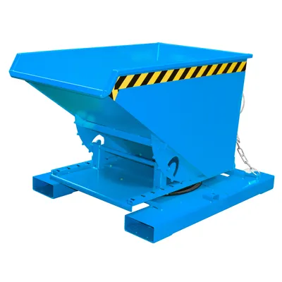 Produktbild von Bauer Kippbehälter 3S 600, lackiert, Lichtblau