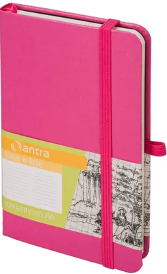 Zdjęcie produktu dla Notes A6 w linię Romantyzm Malinowy