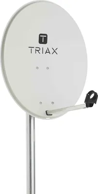Image de Antenne TRIAX Offset, Stahl, 65 x 58 cm, gris clair, 1 pièce.