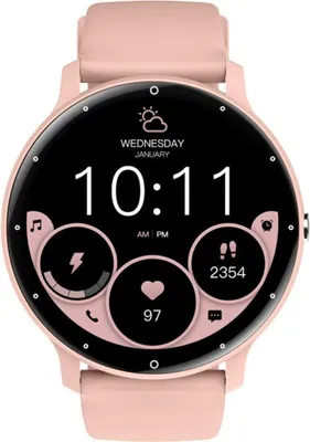 Produktbild von Rubicon RNCF16 pinke Smartwatch