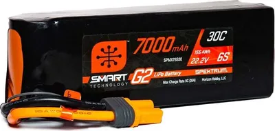 Produktbild von Spektrum Smart G2 LiPo 22.2V 7000mAh 30C IC5