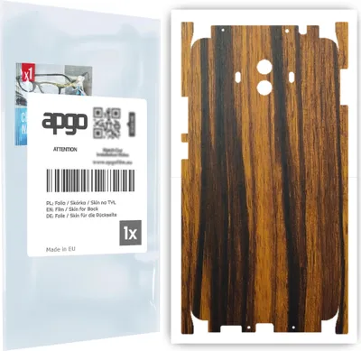 Produktbild von apgo Rückseite + Seiten Schutzfolie, Skin, kompatibel mit Huawei Mate 10, Hinten Displayschutzfolie aus Vinylfolie, kratzfest, einfache Montage - Tigerwood