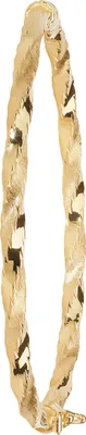 Produktbild von Edler 9 Karat (375) Gold Damen - Klappbar Armreif; TRS14243