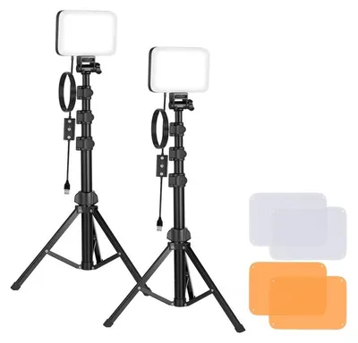 Zdjęcie produktu dla Zestaw Studyjny Neewer Bp66 Dwie Lampy Led + Filtry + Statywy